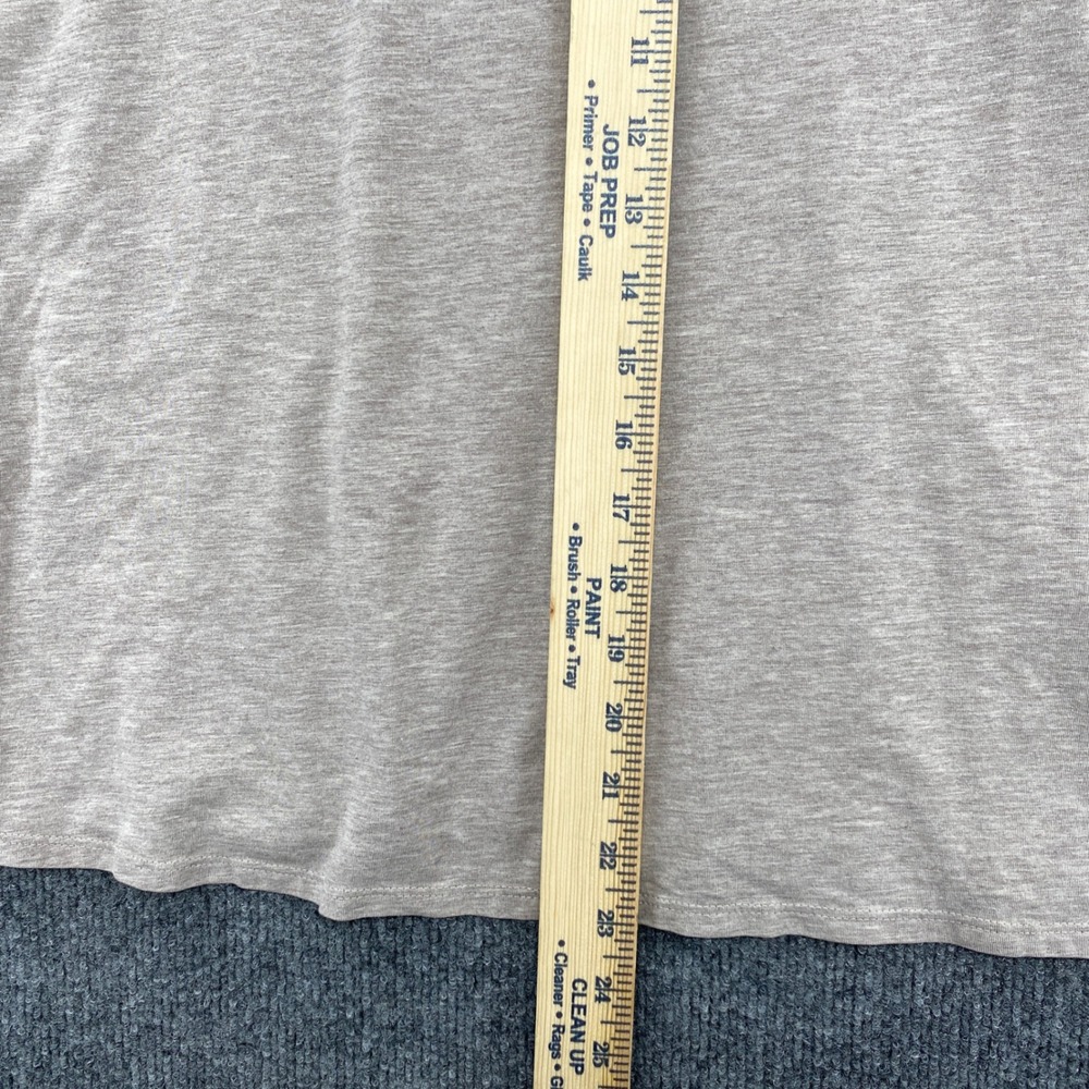 J.Jill Long Sleeve Tee Womens Small Beige Luxe Supima Cotton Granola Minimalist - Picture 5 of 8